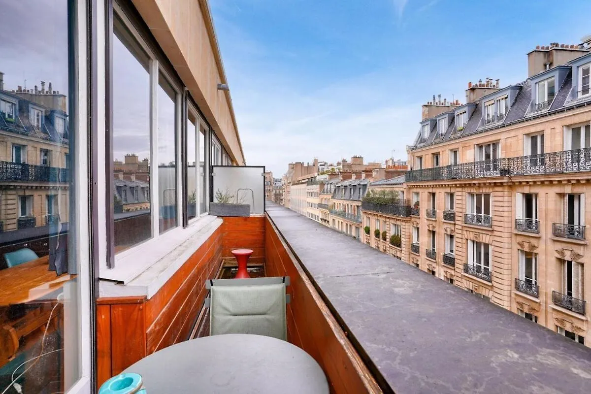 Apartament 1Br Flat With Balcony Near The Eiffel Tower Paryż Francja
